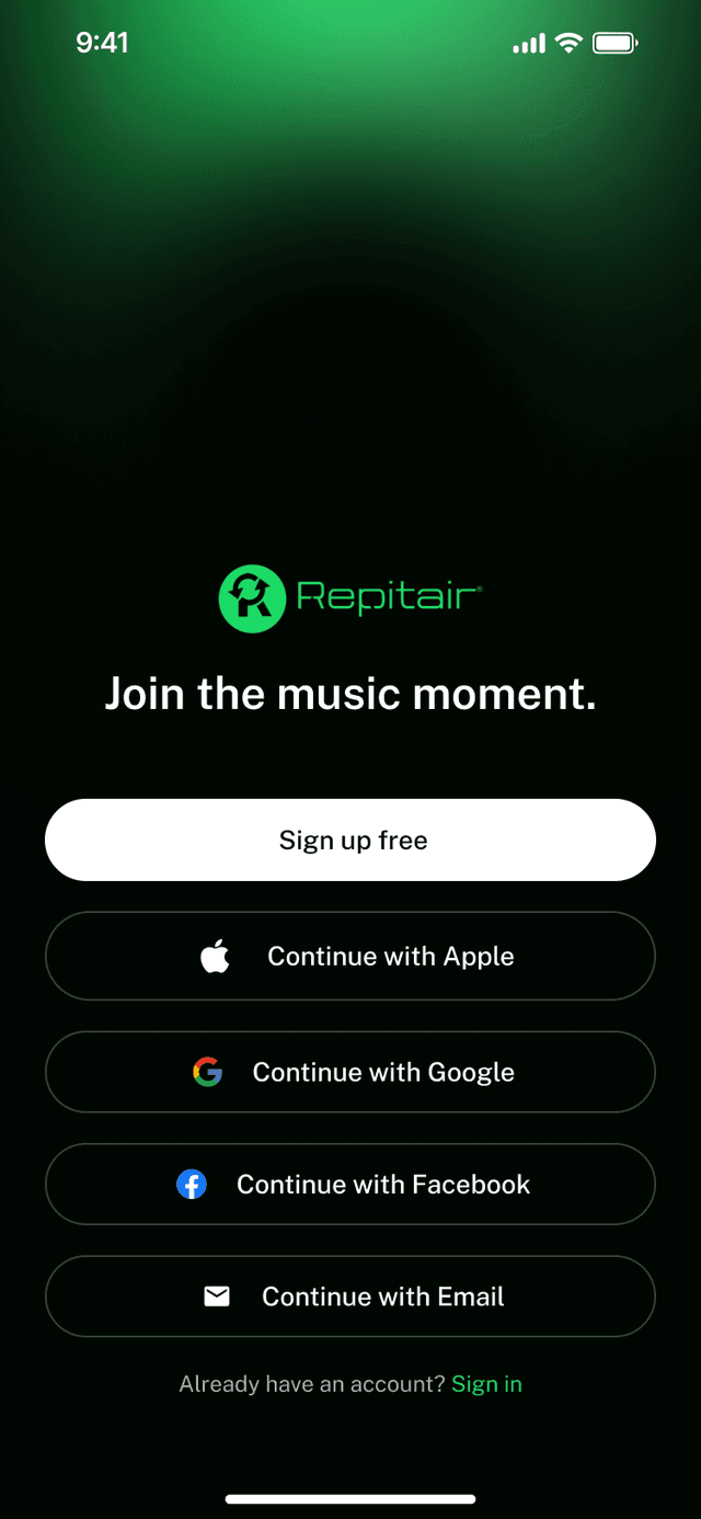 Repitair welcome
